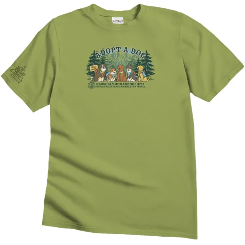 Hawaiian Humane Society Hiking Pups T-Shirt