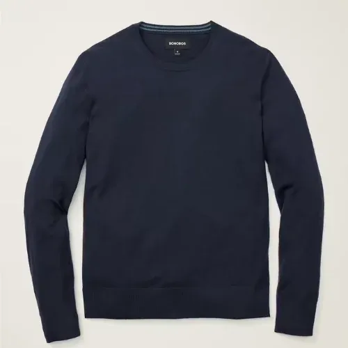 Washable Merino Crew Neck Sweater